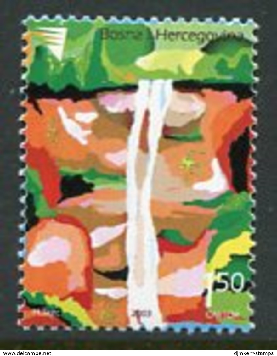 BOSNIA & HERCEGOVINA (Sarajevo) 2003 Skakavac Waterfall  MNH / **.  Michel 308 - Bosnia And Herzegovina