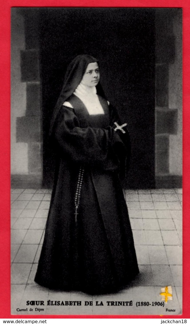 -- SOEUR ELISABETH DE LA TRINITE (1880-1906) - Avec RELIQUE -- - Devotion Images