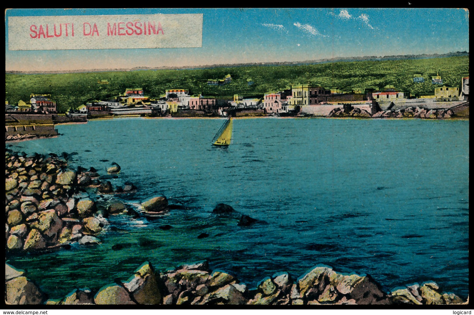 MESSINA - SALUTI DA.. 1912 - Messina