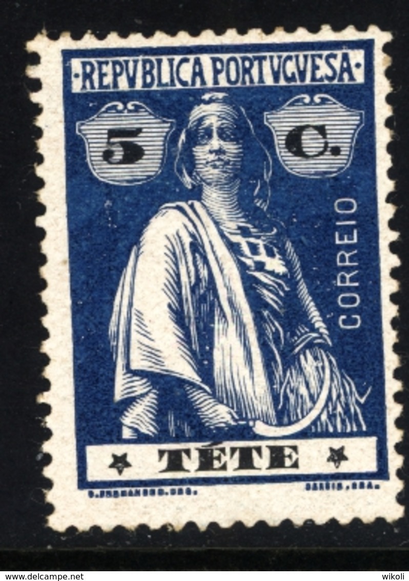 ! ! Tete - 1914 Ceres 5 C - Af. 31 - MH - Tete