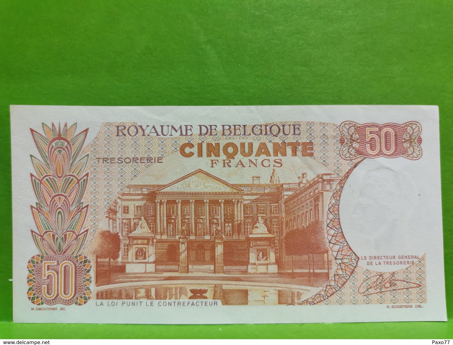 Belgique, 50 Francs Frank 1966. Tb état - Otros & Sin Clasificación