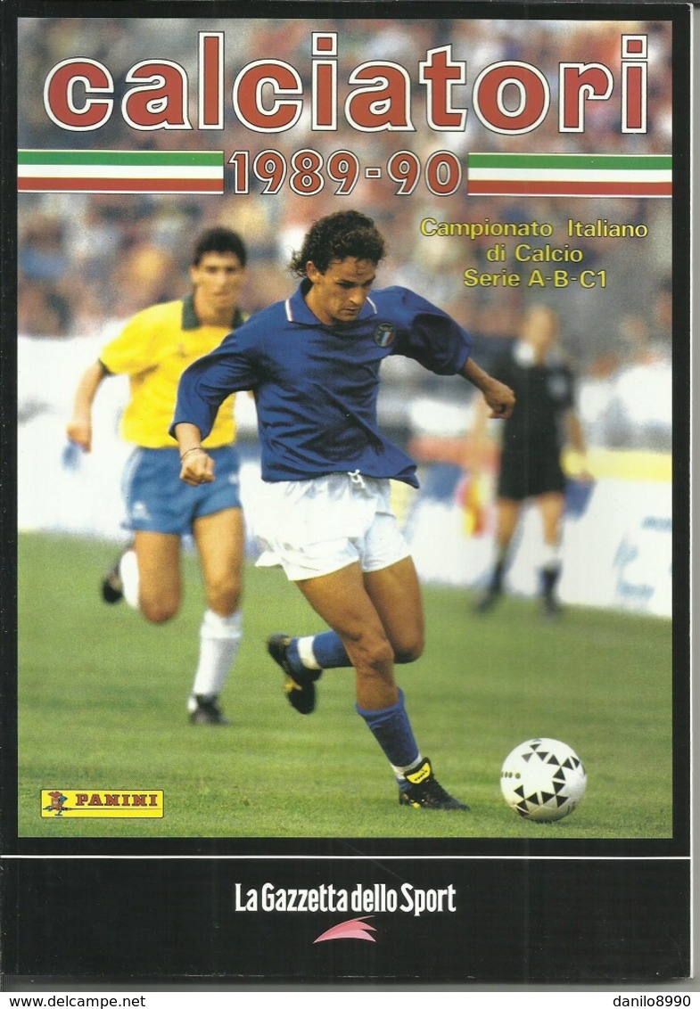 Calciatori 1989 - 90 - Ristampa Album Panini - Gazzetta Dello Sport - Deportes