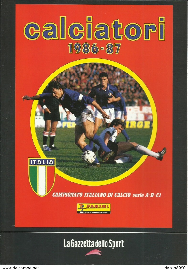 Calciatori 1986 - 87 - Ristampa Album Panini - Gazzetta Dello Sport - Sport