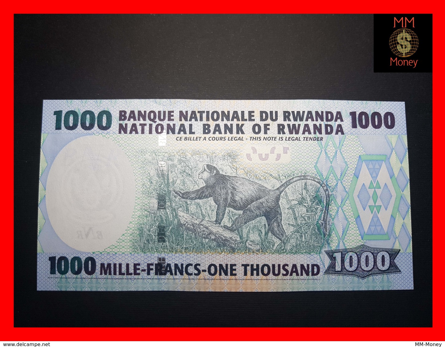 RWANDA 1.000 1000 Francs 1.2.2008  P. 35    UNC - Rwanda