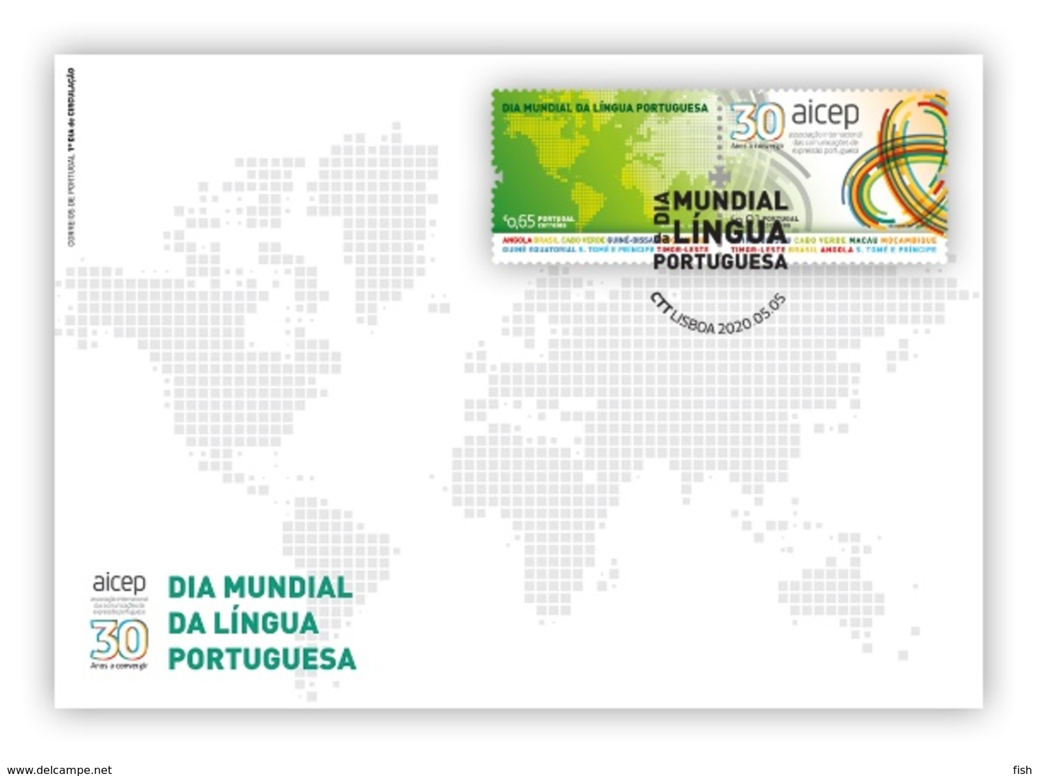 Portugal & FDC AICEP 30 Years, World Portuguese Language Day 2020 (9741) - Altri & Non Classificati