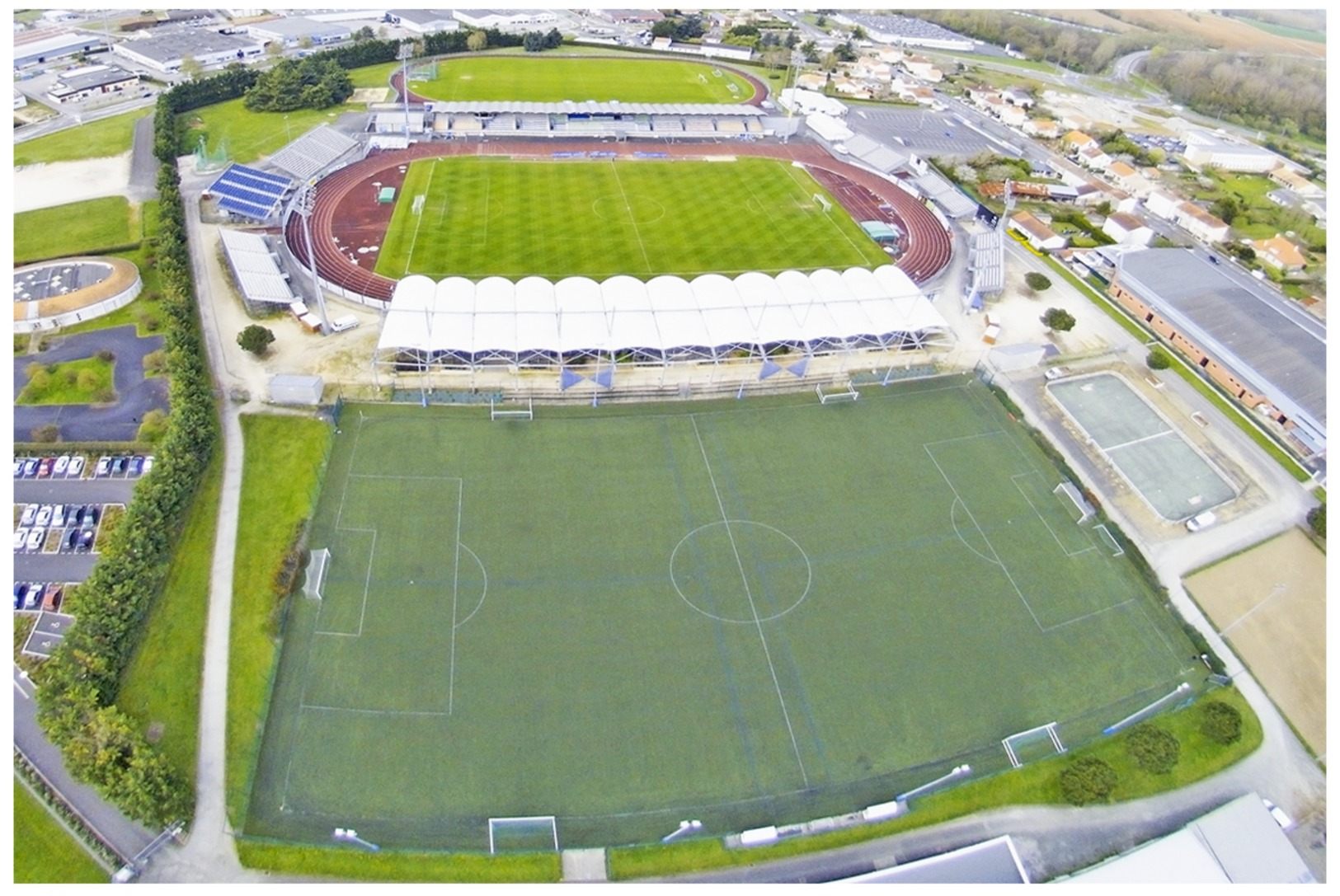 Niort (79 - France) Stade René Gaillard -  Ex. : Stade De La Venise Verte - Niort