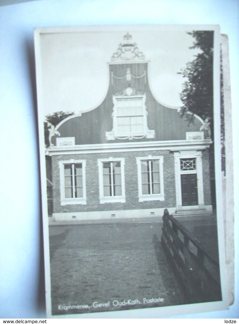 Nederland Holland Pays Bas Krommenie Gevel Katholieke Pastorie - Krommenie