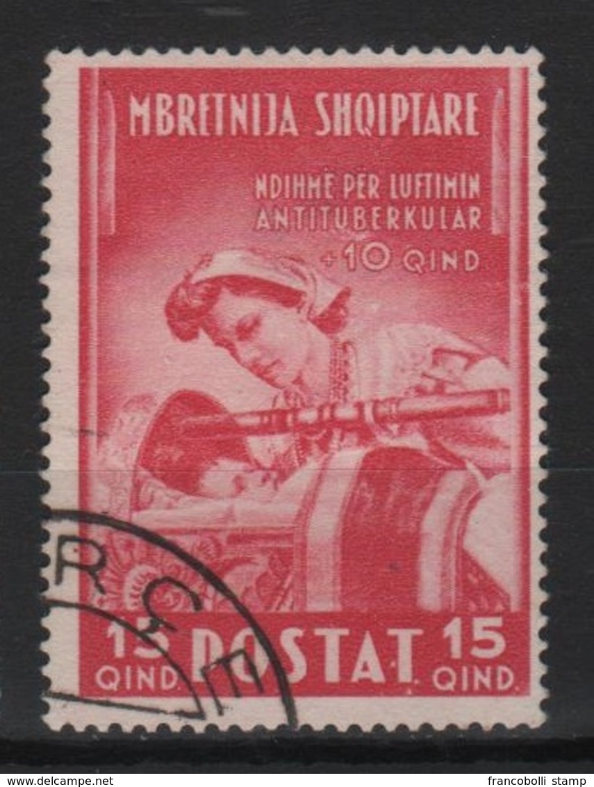 1943 Albania 15 Q Us - Albanie