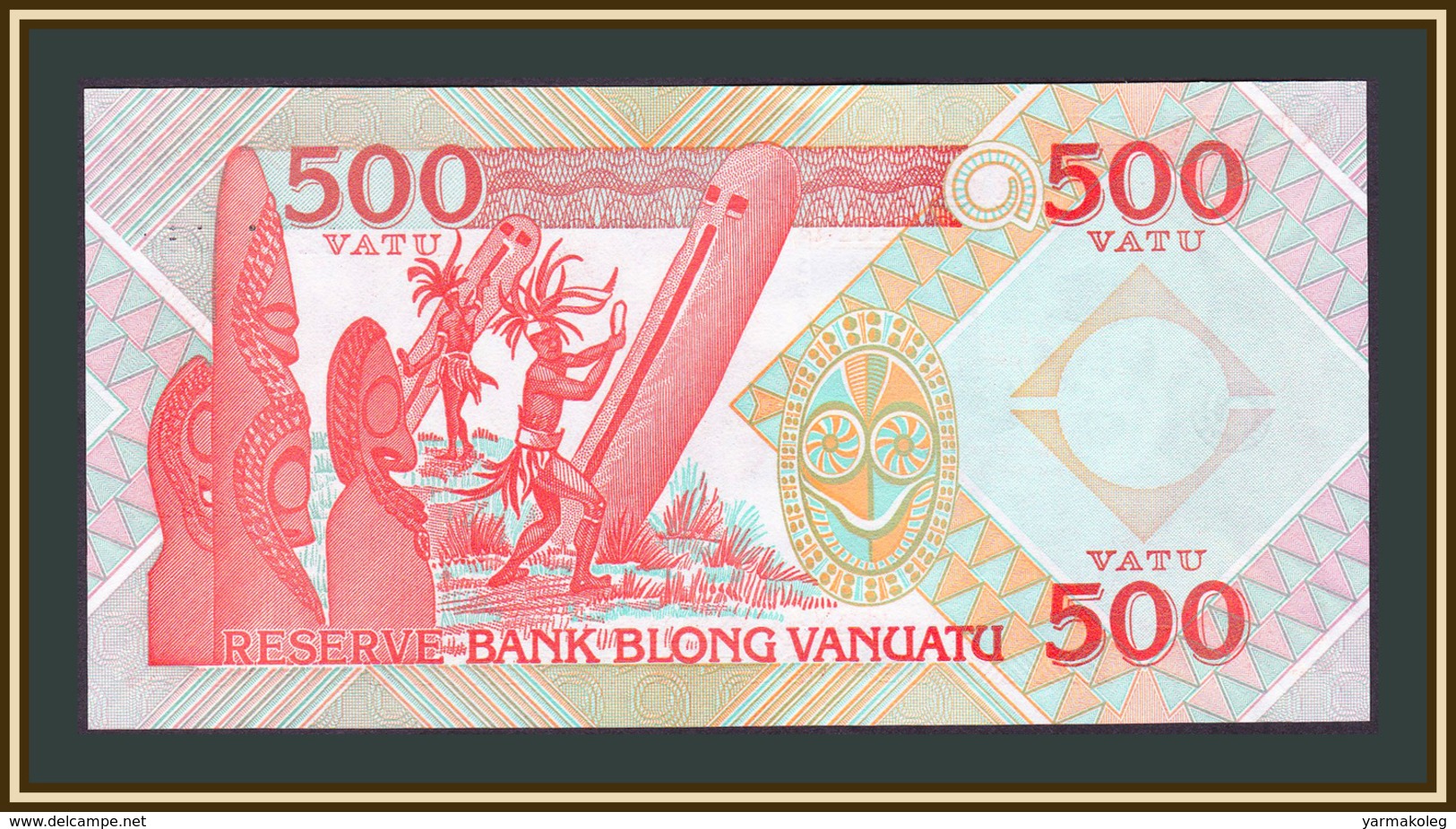 Vanuatu 500 Vatu 2006 P-5 (5c) UNC - Vanuatu