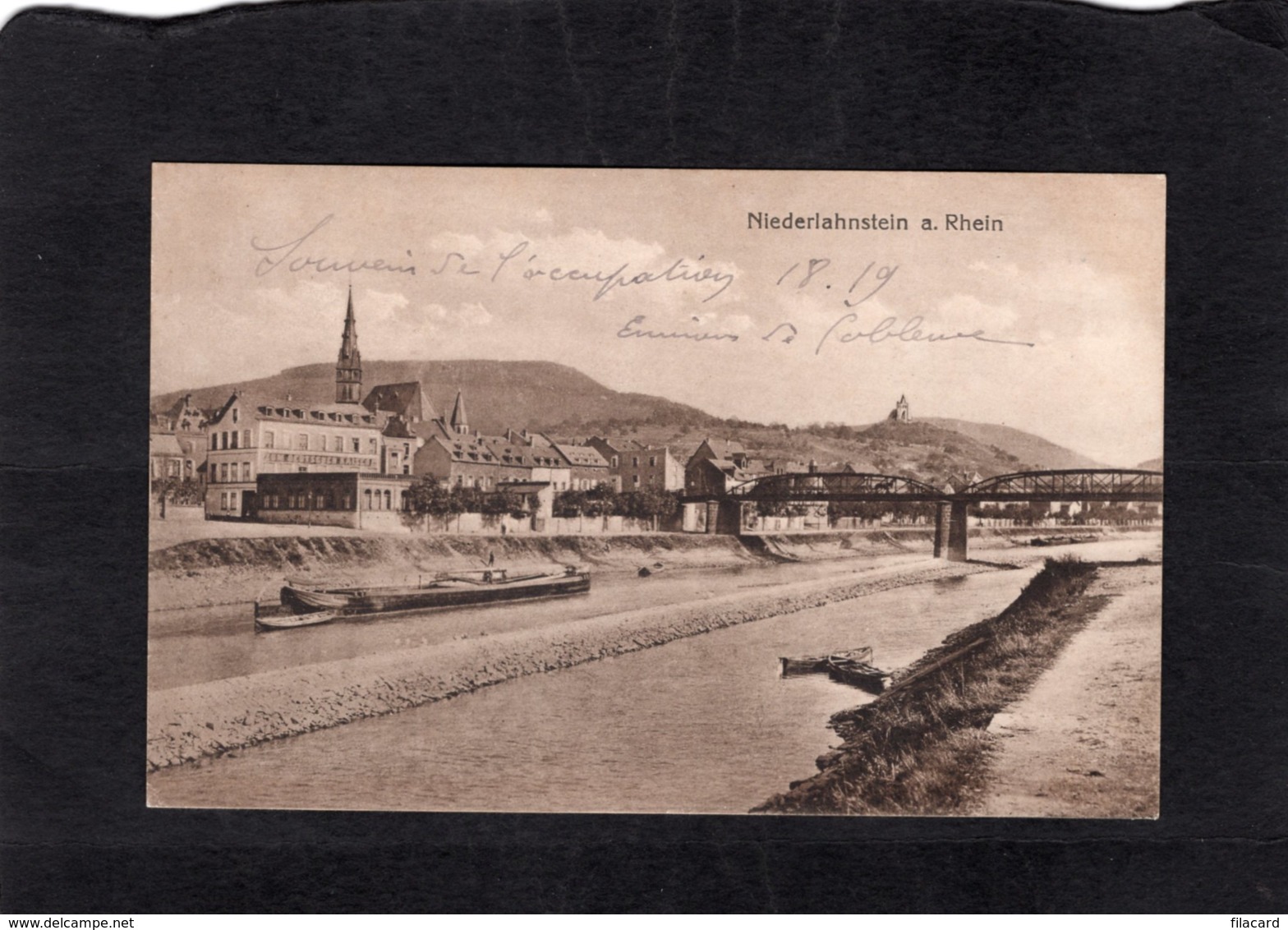 93932   Germania,   Niederlahnstein A. Rhein,  NV(scritta) - Lahnstein