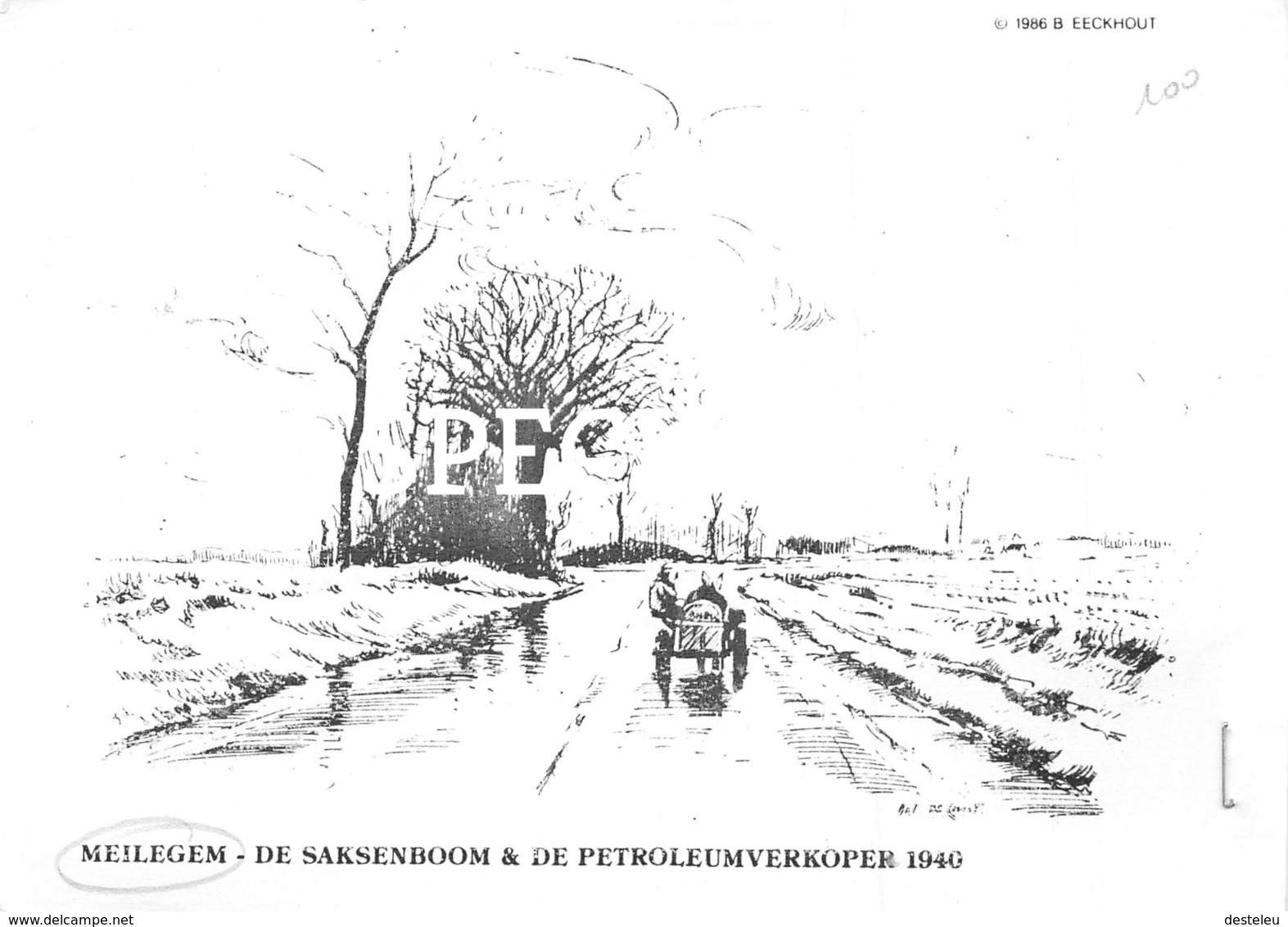 De Saksenboom & De Petroleumverkoper 1940 - Meilegem - Zwalm