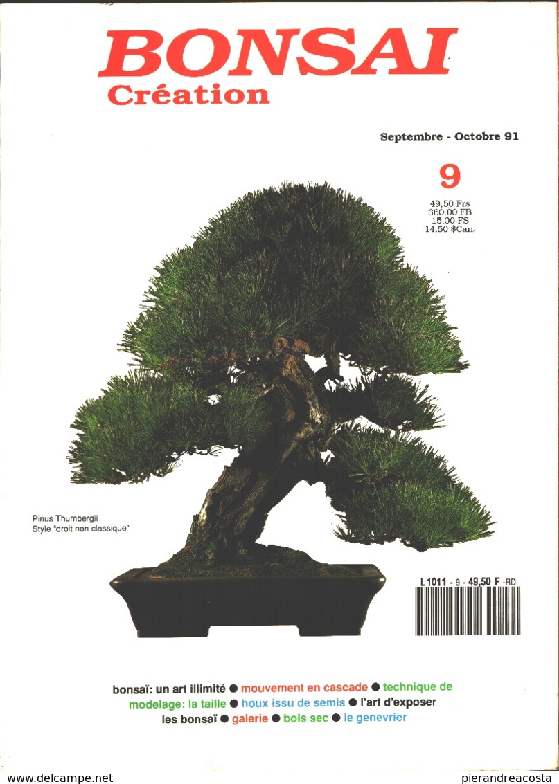 Bonsai Creation. N. 9. Sett/ott 1991 - Tuinieren