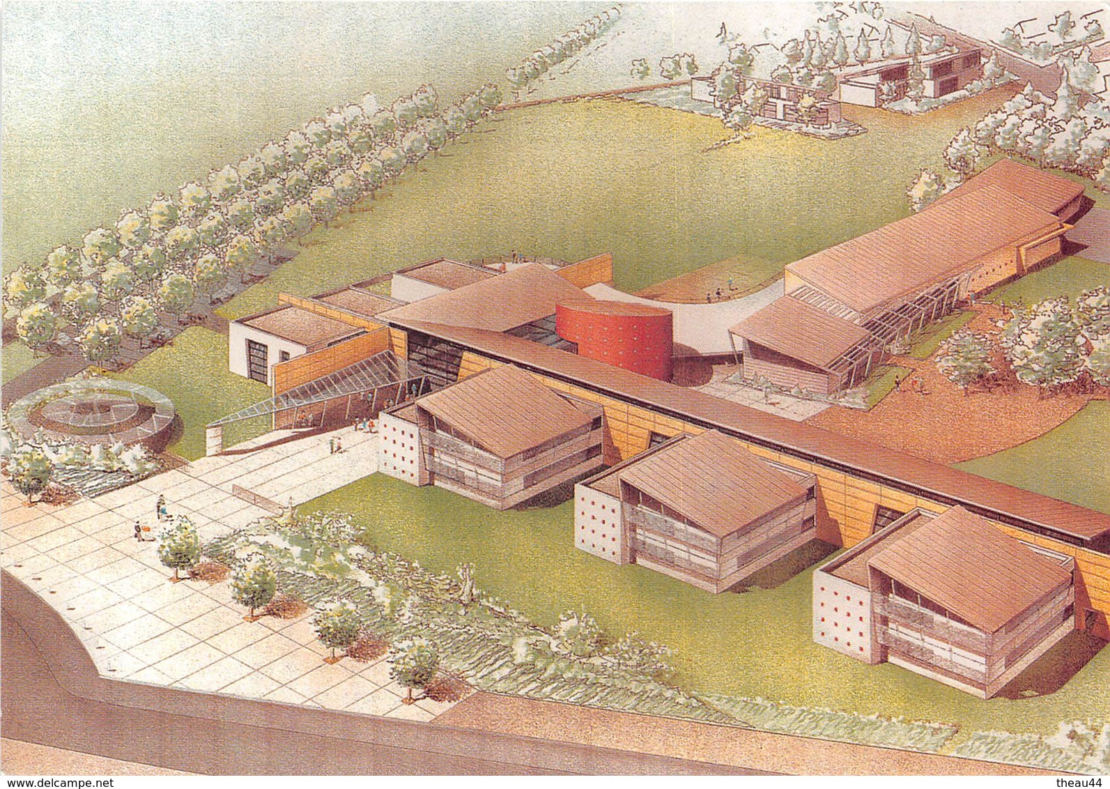 ¤¤   -  BOUAYE   -   Le Lycée Public   -  Projet De L'Atelier D'Architecture  -  Ouvert En 1997   -   ¤¤ - Bouaye