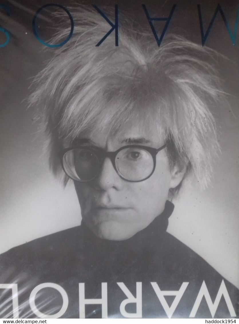Warhol A Personal Photographic Memoir MAKOS Virgin 1988 - Beaux-Arts