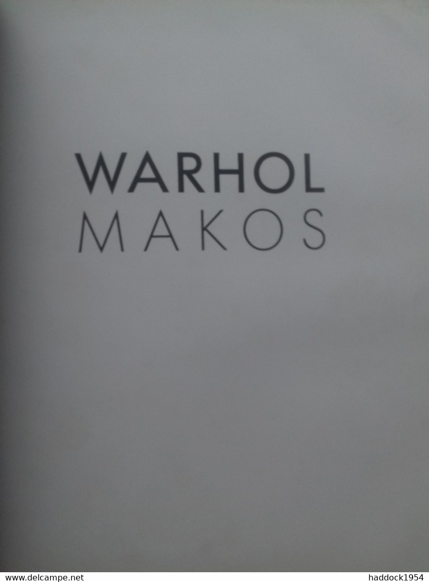 Warhol A Personal Photographic Memoir MAKOS Virgin 1988 - Schone Kunsten