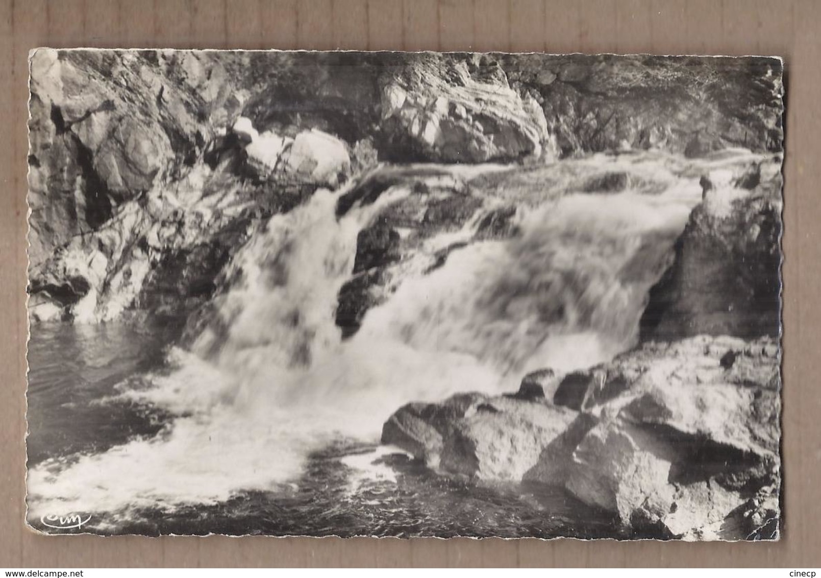 CPSM 48 - PONT-de-MONTVERT - Chute Du Tarn Et Gouffre De L'Oule - TB PLAN Cours D'eau - CP Voyagée 1955 - Le Pont De Montvert