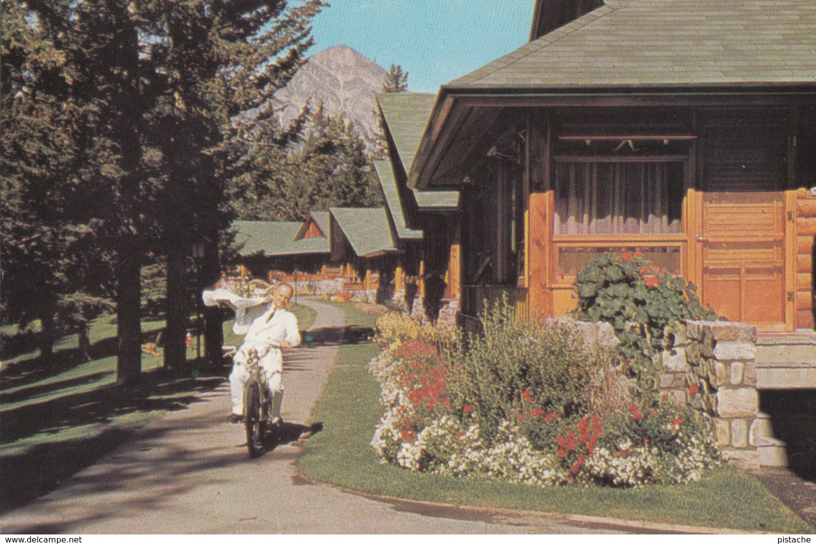 Jasper Park Lodge - Room Service - Hotel Bicycle - Canadian Rockies - Unused - 2 Scans - Jasper