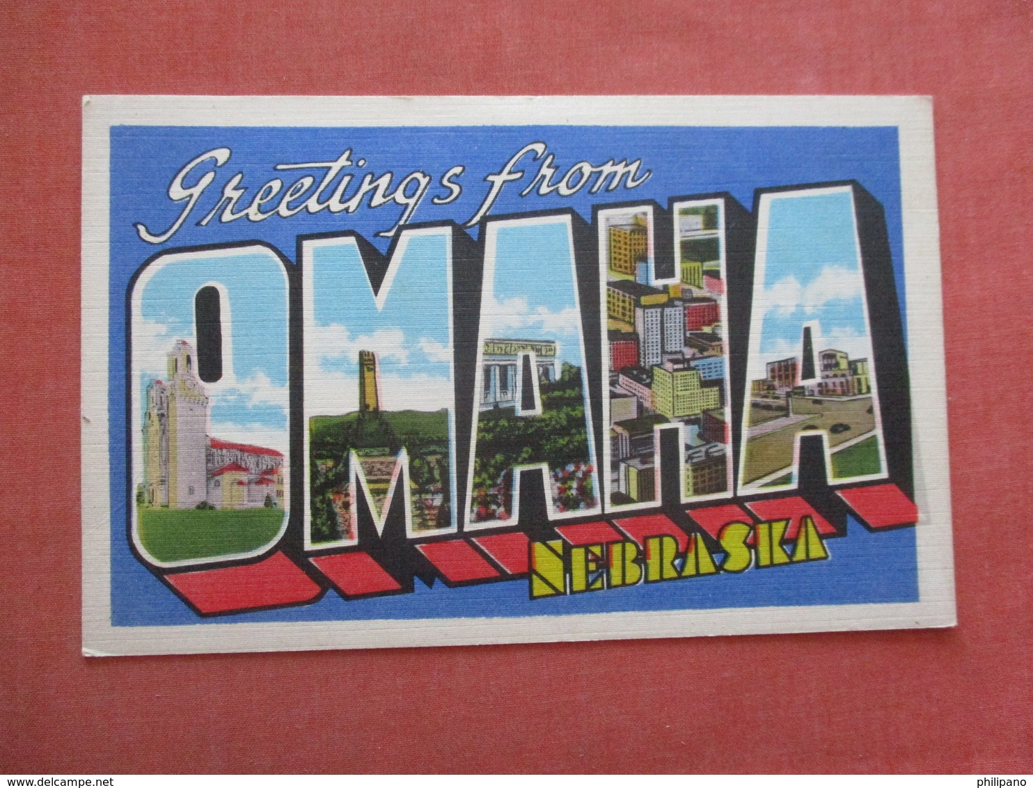 Greetings  From  Nebraska > Omaha Ref 4059 - Omaha
