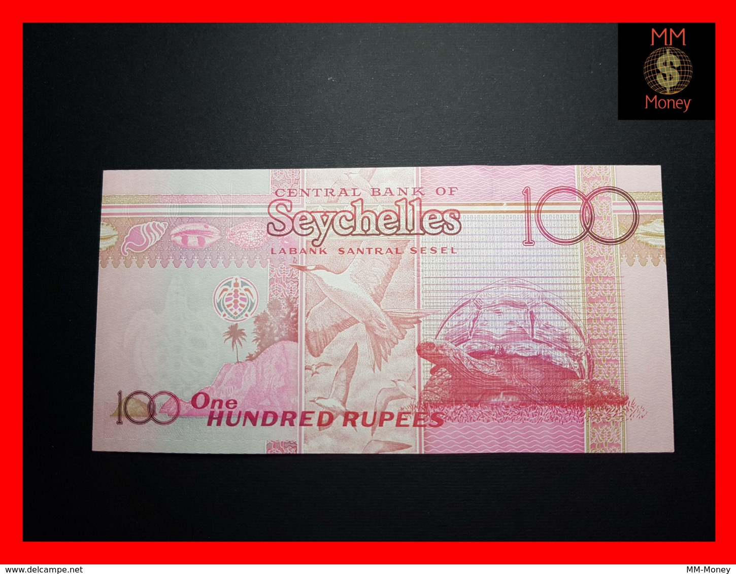 SEYCHELLES 100 Rupees 2013  P. 44 B  UNC - Seychelles