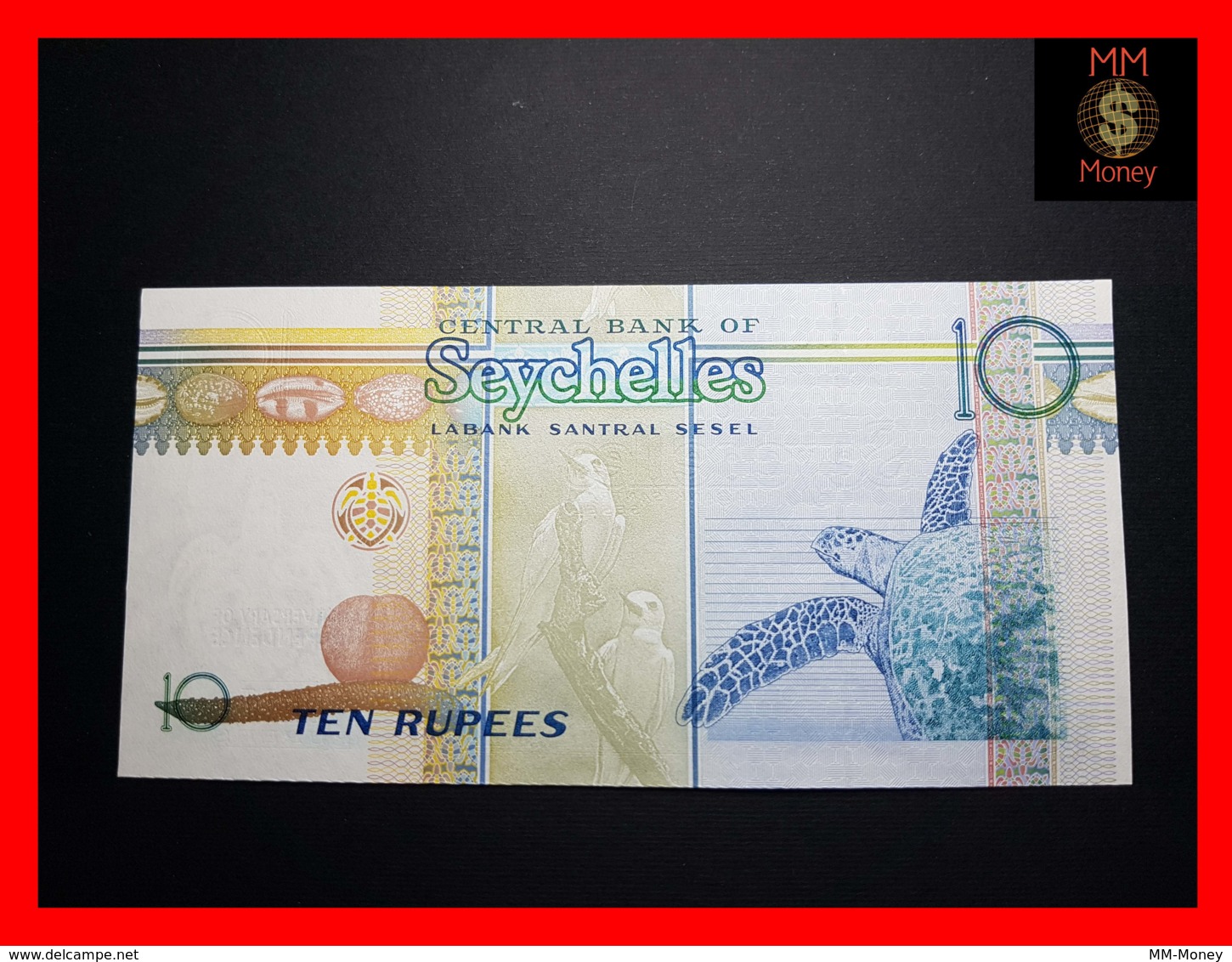 SEYCHELLES 10 Rupees 2016  P. 52 *COMMEMORATIVE* 40th   UNC - Seychelles