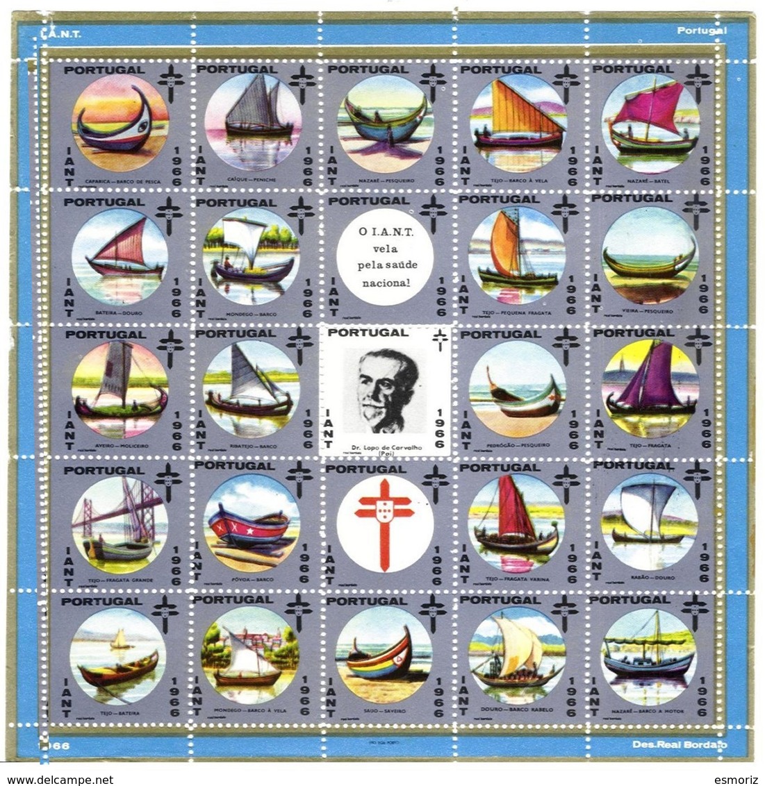 PORTUGAL, Vinhetas Tuberculosas, F/VF - Unused Stamps