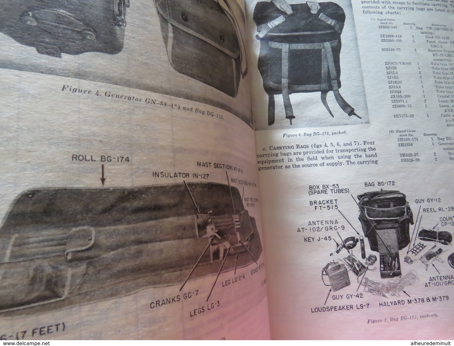 Livre"RADIO SET AN/GRC-9"Année 1953"Télécommunications Radioélectriques Et Téléphoniques"Paris"livre En Anglais - Andere & Zonder Classificatie