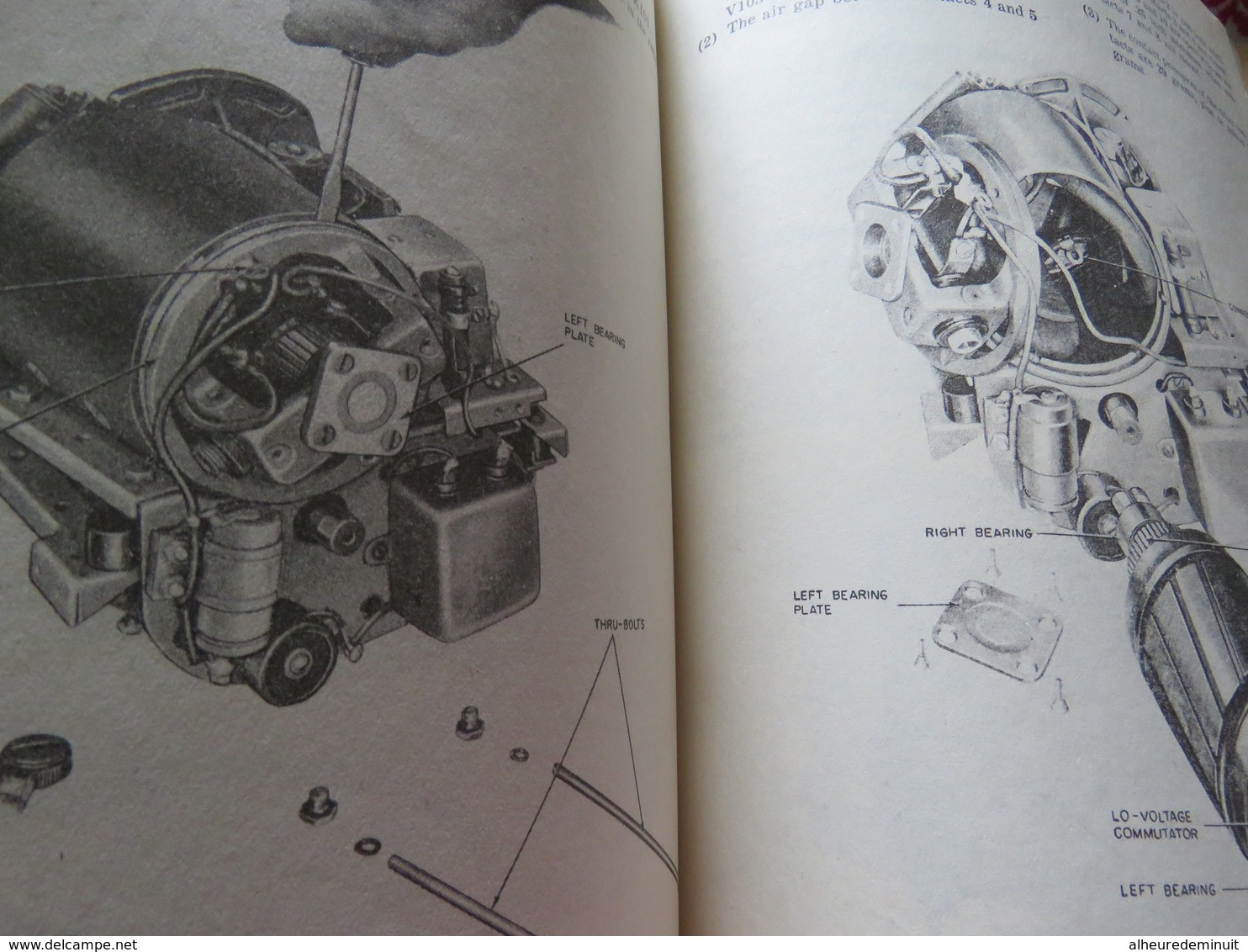 livre"RADIO SET AN/GRC-9"Année 1953"Télécommunications radioélectriques et téléphoniques"Paris"livre en anglais