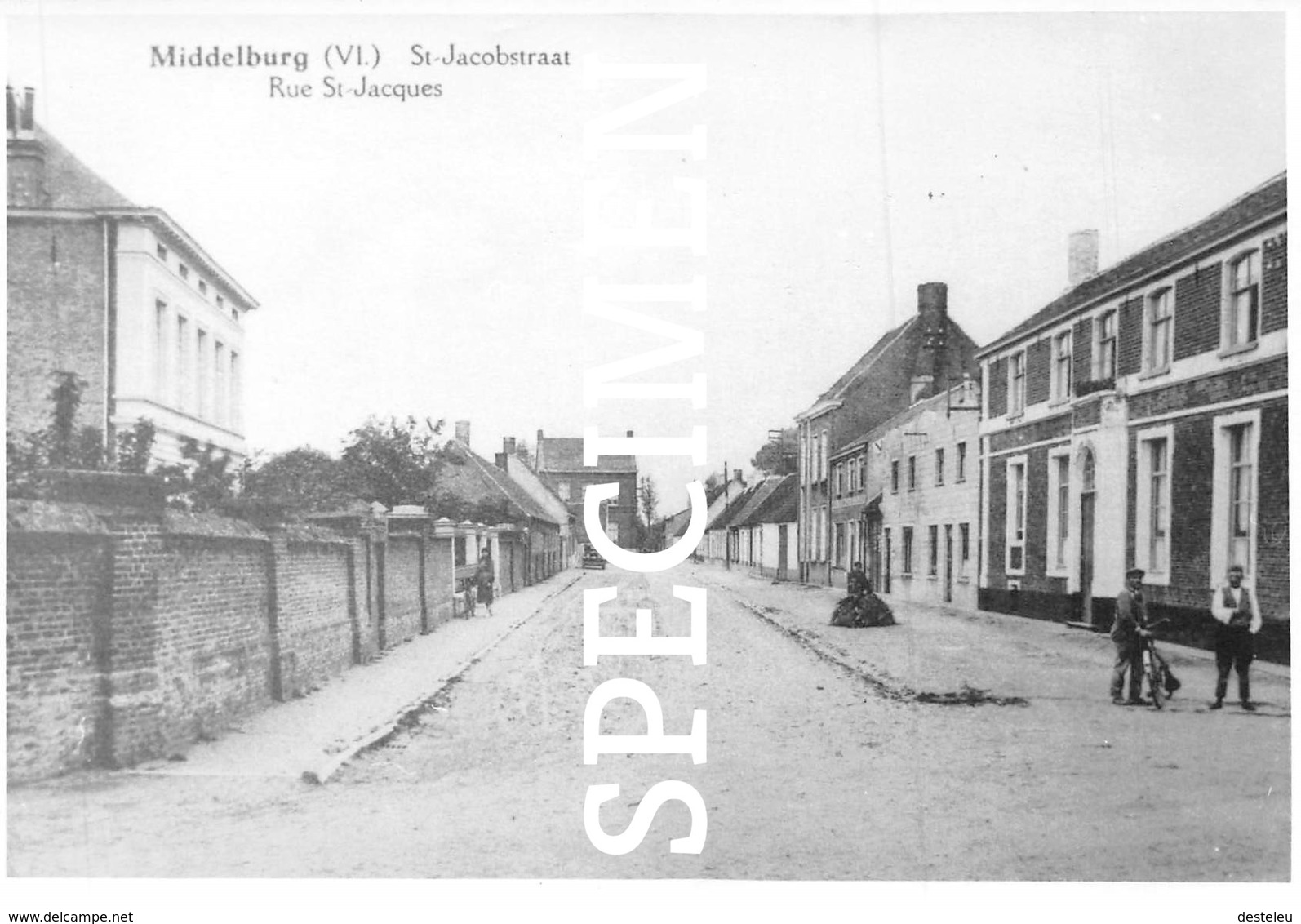 St-Jakobstraat  -  Middelburg - Repro - Maldegem