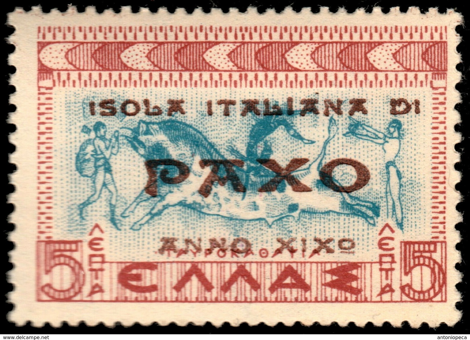 ITALY 1943 - OCC. IONIAN ISLANDS PAXO / PAXOS - ** MNH - Corfù