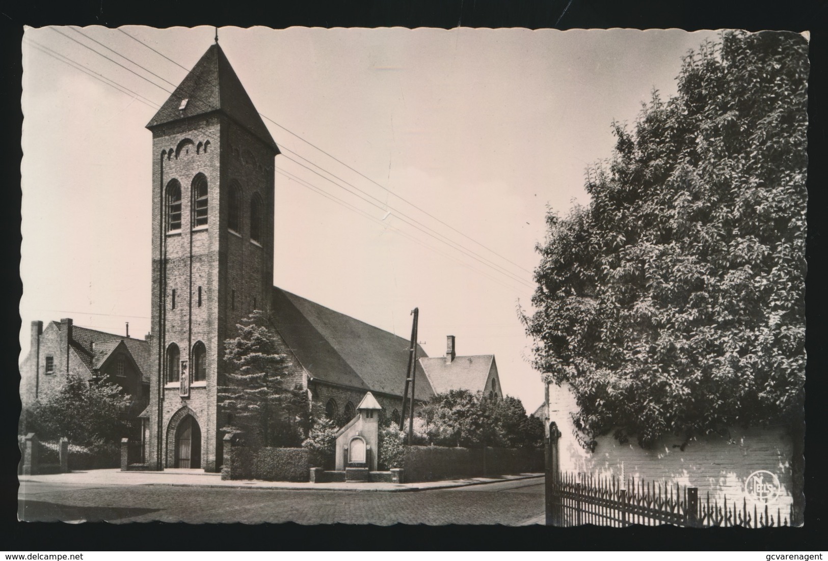 OOSTKAMP  MOERBRUGGE STE GODELIEVEKERK  FOTOKAART - Oostkamp