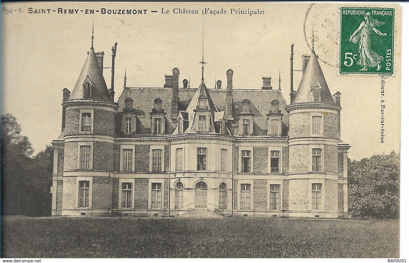 ST REMY EN BOUZEMONT - Le Chateau - Saint Remy En Bouzemont