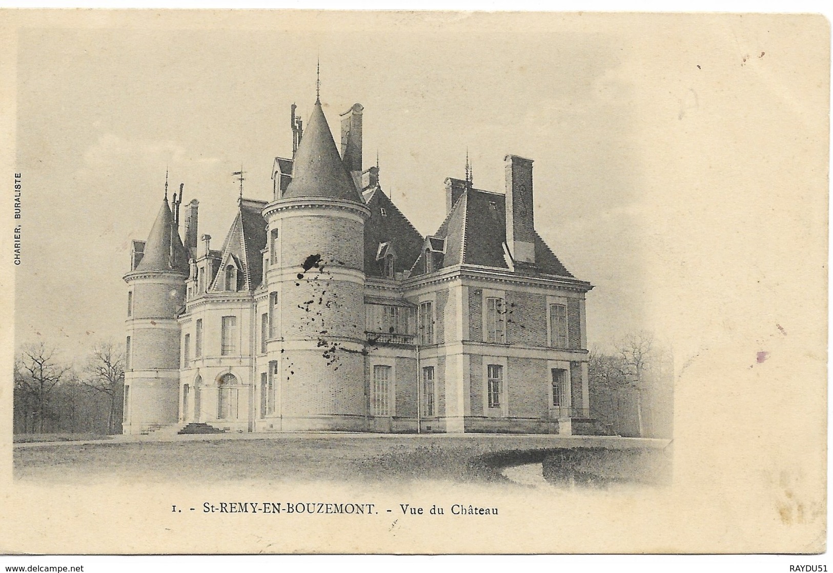 ST REMY EN BOUZEMONT - Le Chateau - Saint Remy En Bouzemont