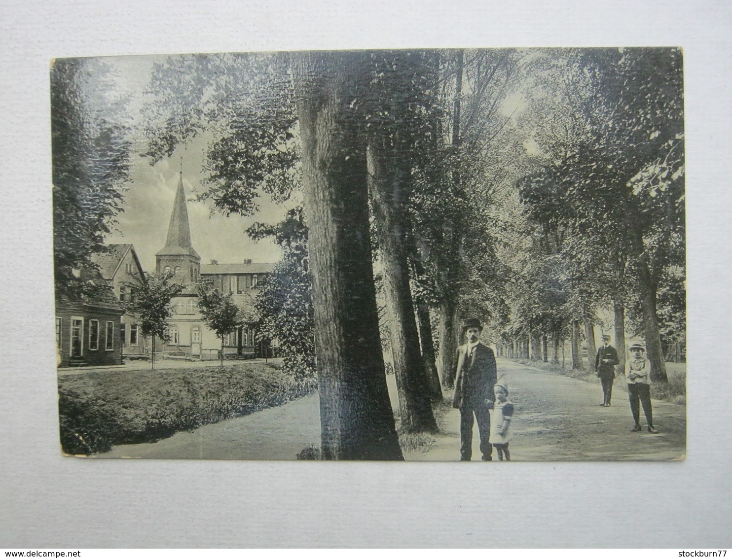 AURICH , Strasse    ,  Schöne Karte Um 1914 - Aurich