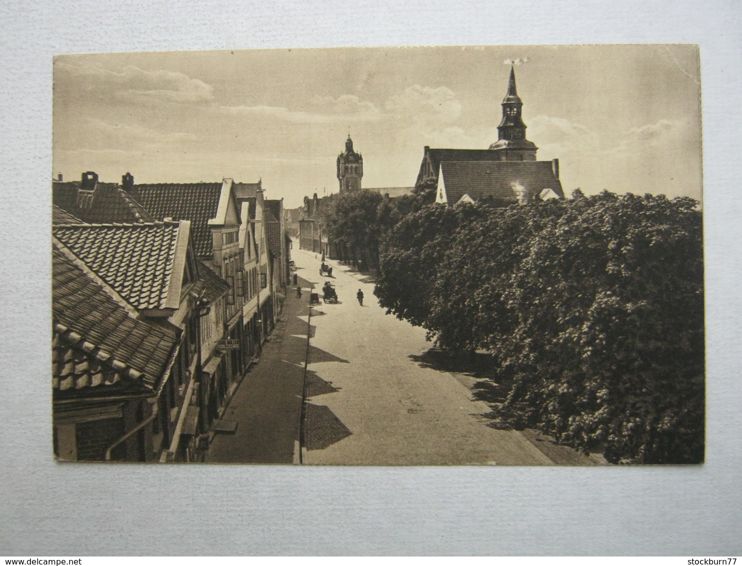 VERDEN , Strasse    ,  Schöne Karte Um 1918 - Verden