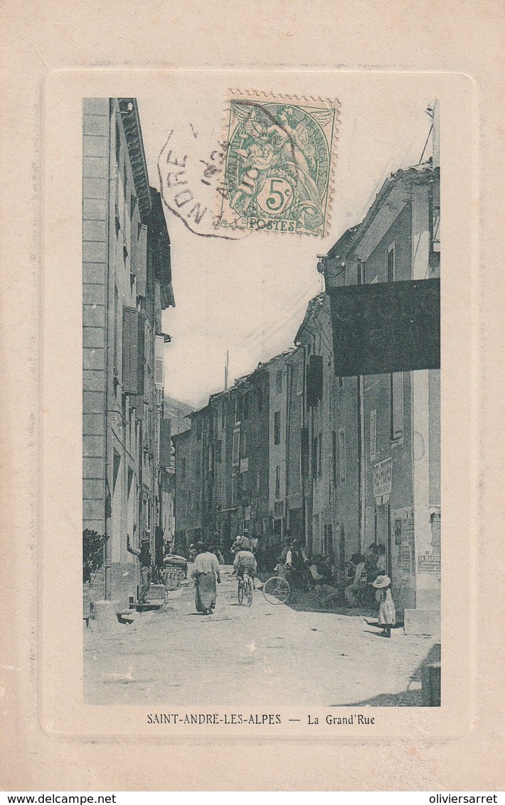 Saint André Les Alpes La Grande Rue - Orcieres