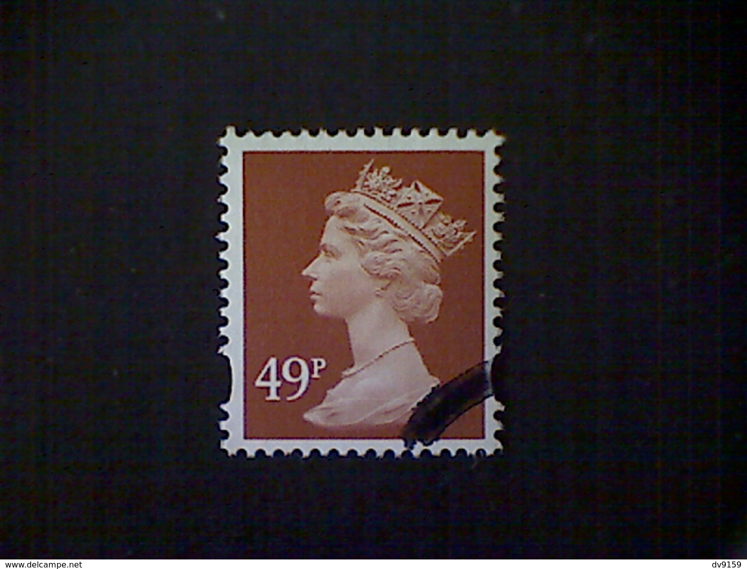 Great Britain, Scott #MH364, Used(o), 2006, Machin: Queen Elizabeth II, 49p, Rust - Machins