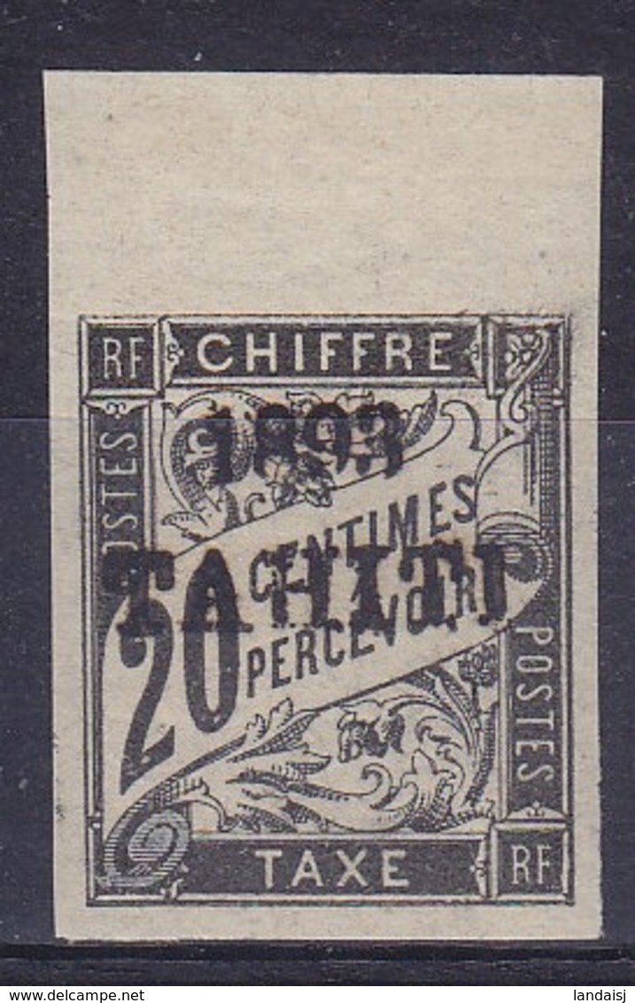 Tahiti  Timbre Taxe  N° 21 ** - Unused Stamps