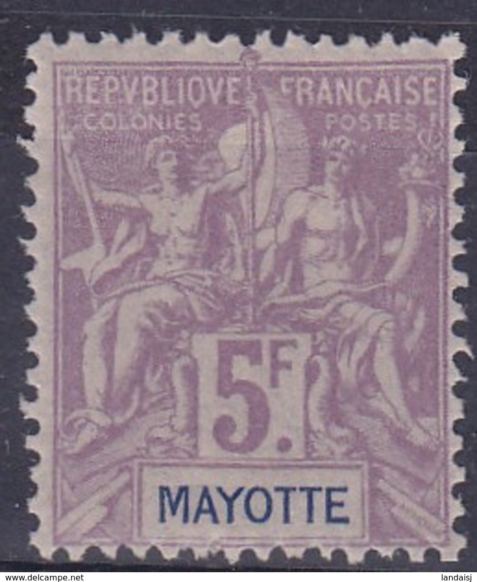 Mayotte     N°14** - Ongebruikt