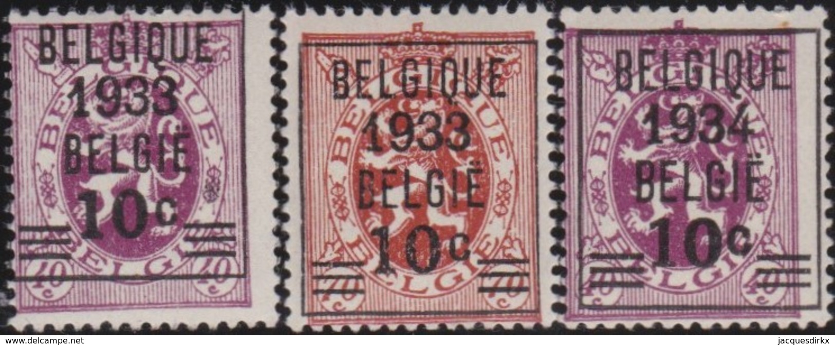 Belgie    .    OBP     .    375/375A/376      .     **      .    Postfris  .   /   .   Neuf SANS Charnière - Neufs