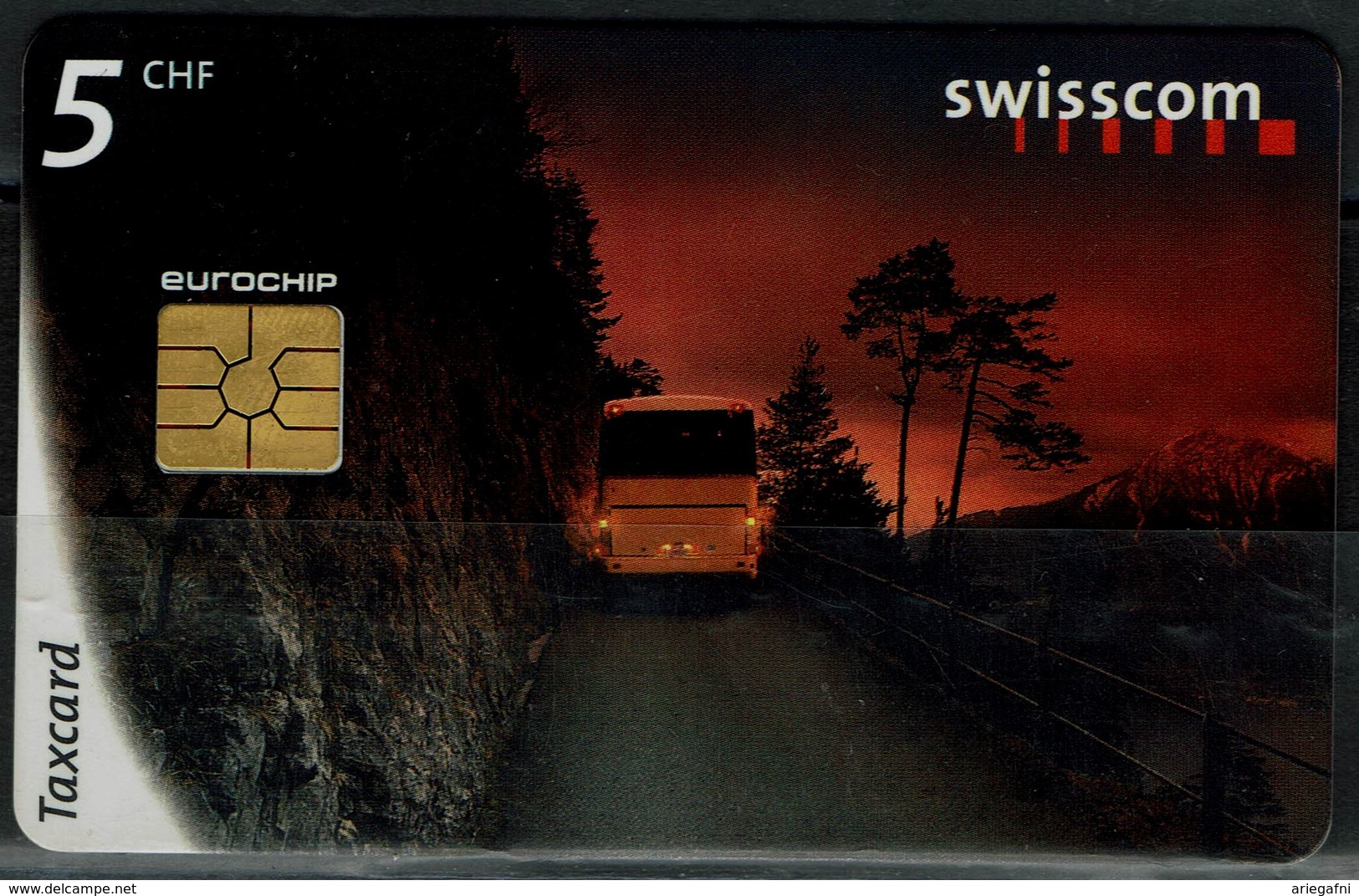 SCHWITZ 1998 PHONECARD BUS USED VF!! - Swasiland