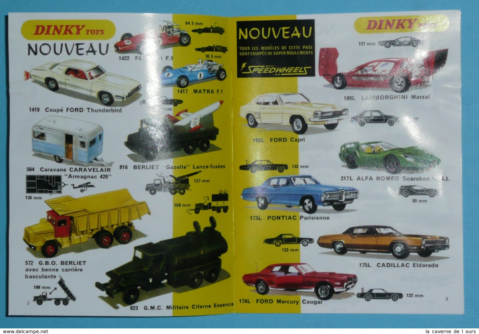 Réédition Du Catalogue 1969 Dinky Toys Modèles Réduits Véhicules Miniatures Par Atlas - Autres & Non Classés