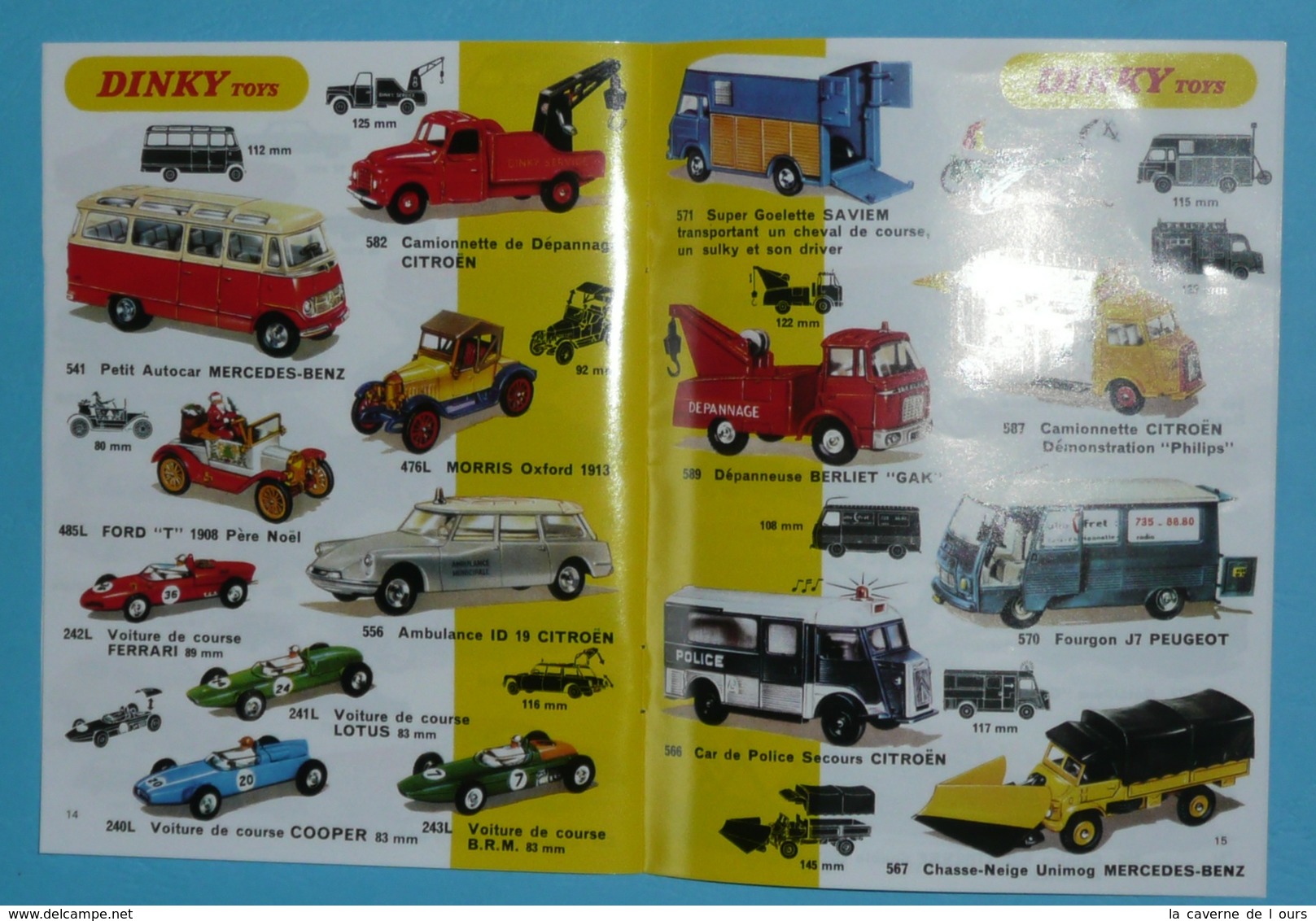 Réédition Du Catalogue 1969 Dinky Toys Modèles Réduits Véhicules Miniatures Par Atlas - Autres & Non Classés