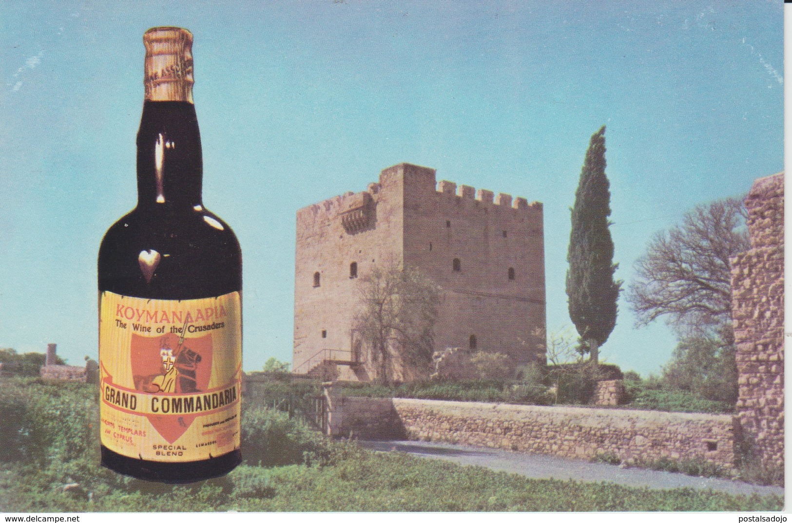 (XIP23) GRAND COMMNDARIA. THE ETKO HISTORIC DESSERT WINE  ... UNUSED - Chypre
