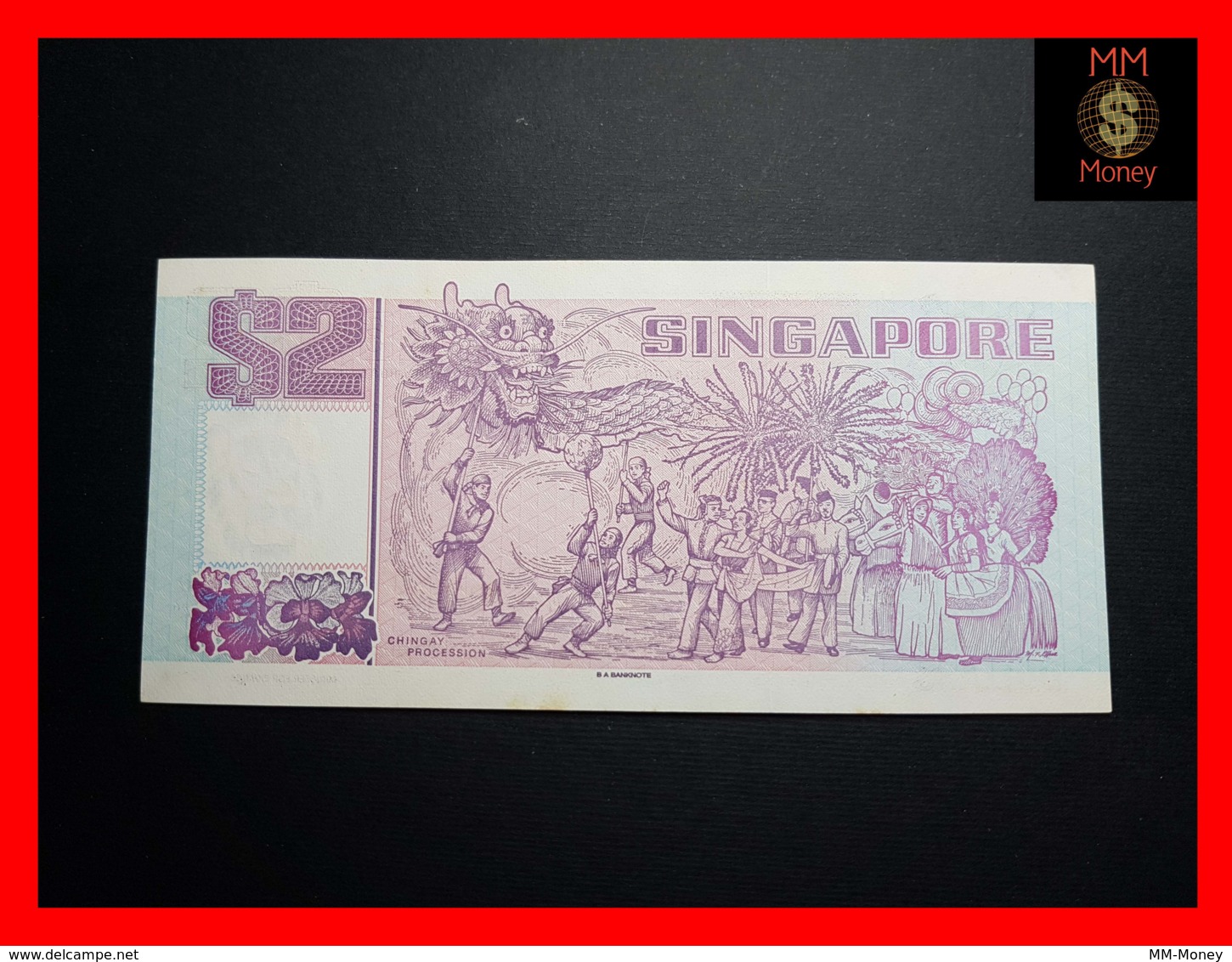 SINGAPORE 2 $ 1998 P. 37  *serial HD*   **printer BABC**   UNC - Singapour