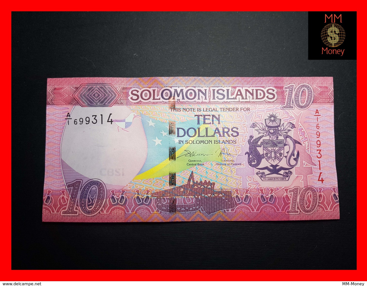 SOLOMON 10 $ 2017 P. 33   UNC - Solomonen