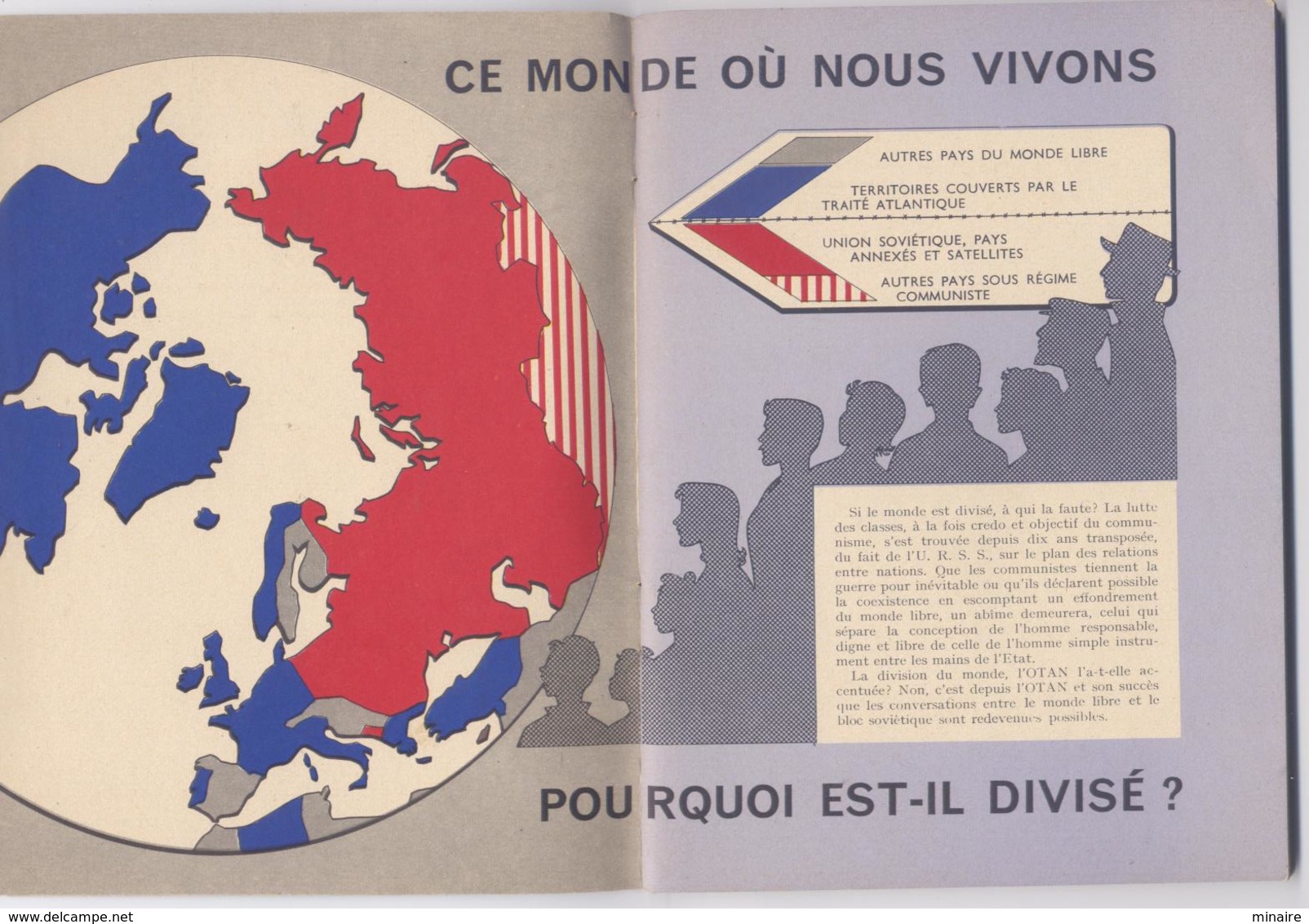 Brochure Pédagogique L'OTAN / NATO Au Service De La Paix 48 Pages Illustrées - Très Bon état- Format 13x18 - Sonstige & Ohne Zuordnung