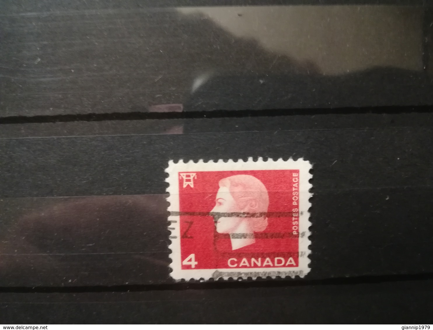 FRANCOBOLLI STAMPS CANADA 1962 USED SERIE QUEEN ELIZABETH REGINA ELISABETTA OBLITERE' - Oblitérés