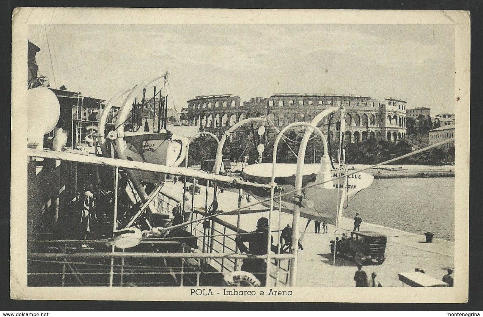 CROATIA HRVATSKA PULA Imbarco Arena Old Postcard (see Sales Conditions) 01805 - Kroatië