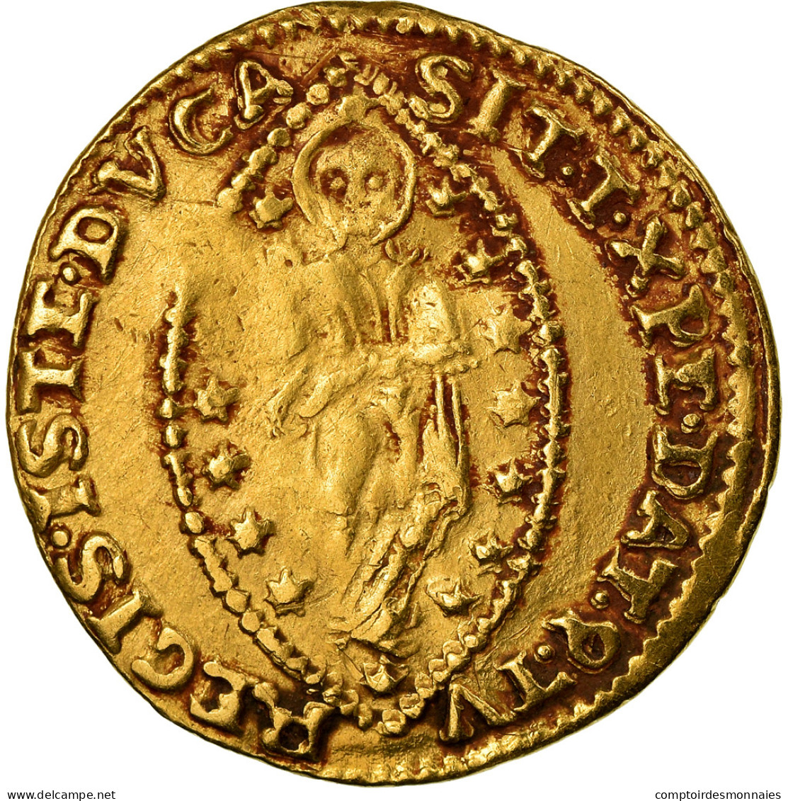 Monnaie, Italie, VENICE, Alvise Mocenigo IV, Zecchino, TTB, Or, Friedberg:1358 - Venedig