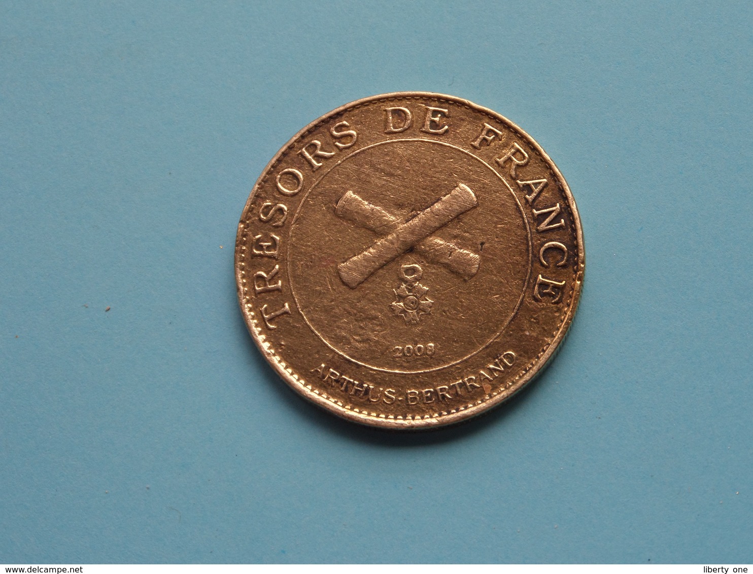 TRESORS DE FRANCE Arthus Bertrand / Historial De La Grande Guerre Peronne > Used And Uncleaned Coin (Voir / See Photo) ! - 2008